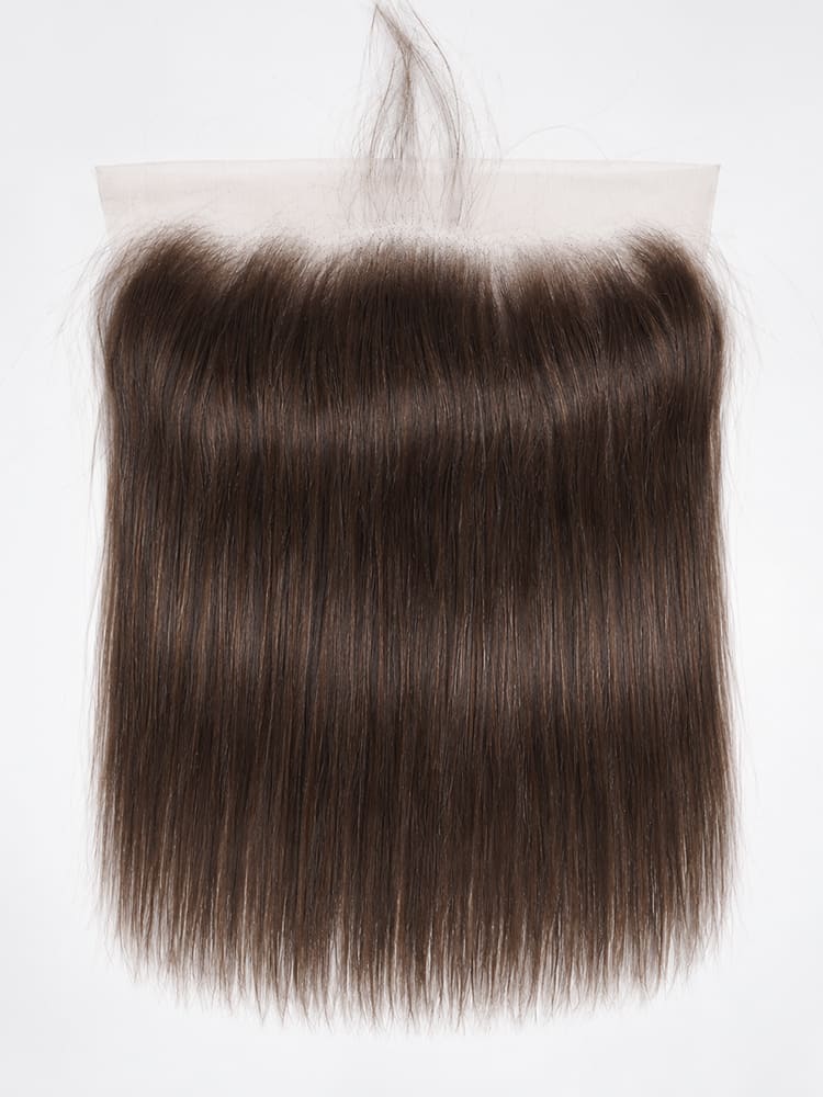 brown straight lace front