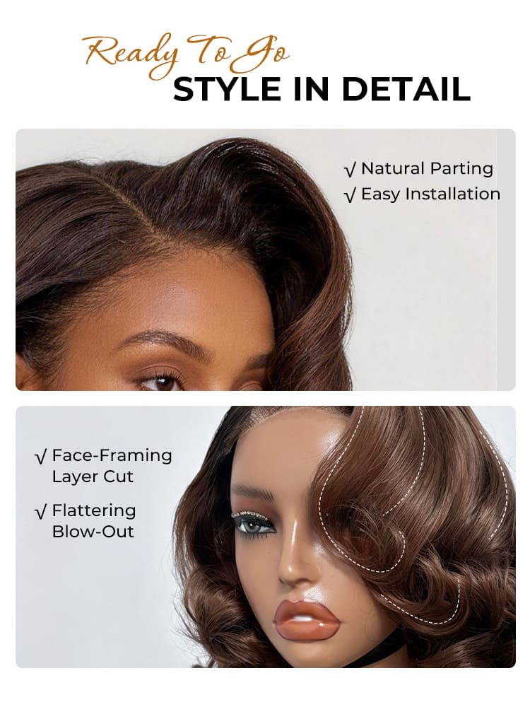 natural hairline with layered cut