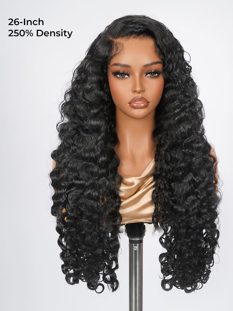 Indian Curly HD Lace Front Wig