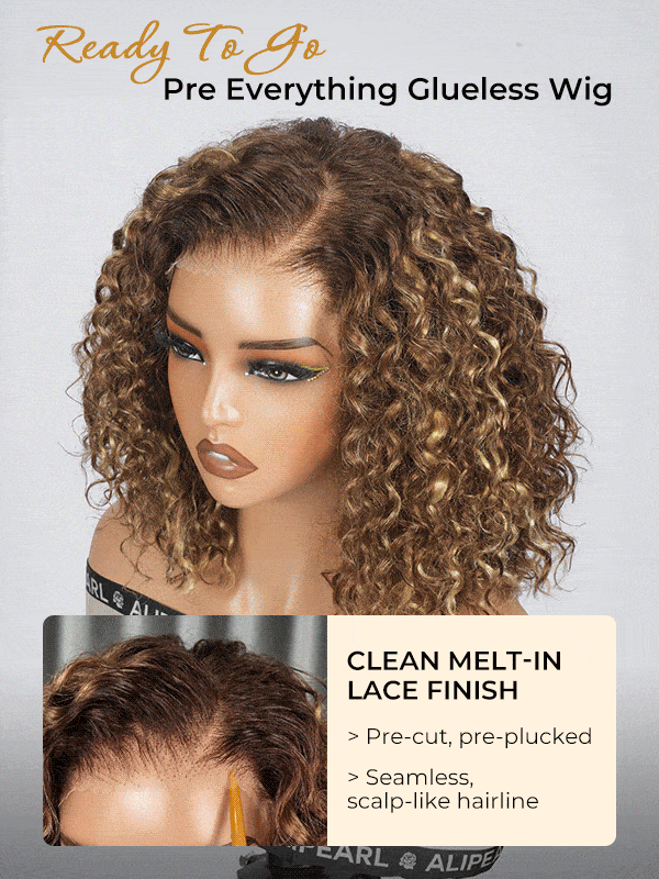 ready to go wig pre cut pre plucked lace