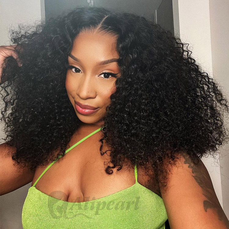 Short Curly Lace Wig