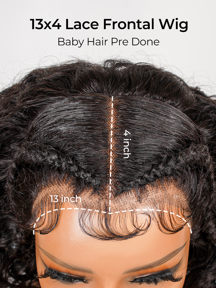pre braided glueless wig