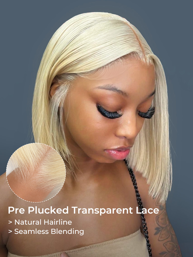 m hairline blonde wig