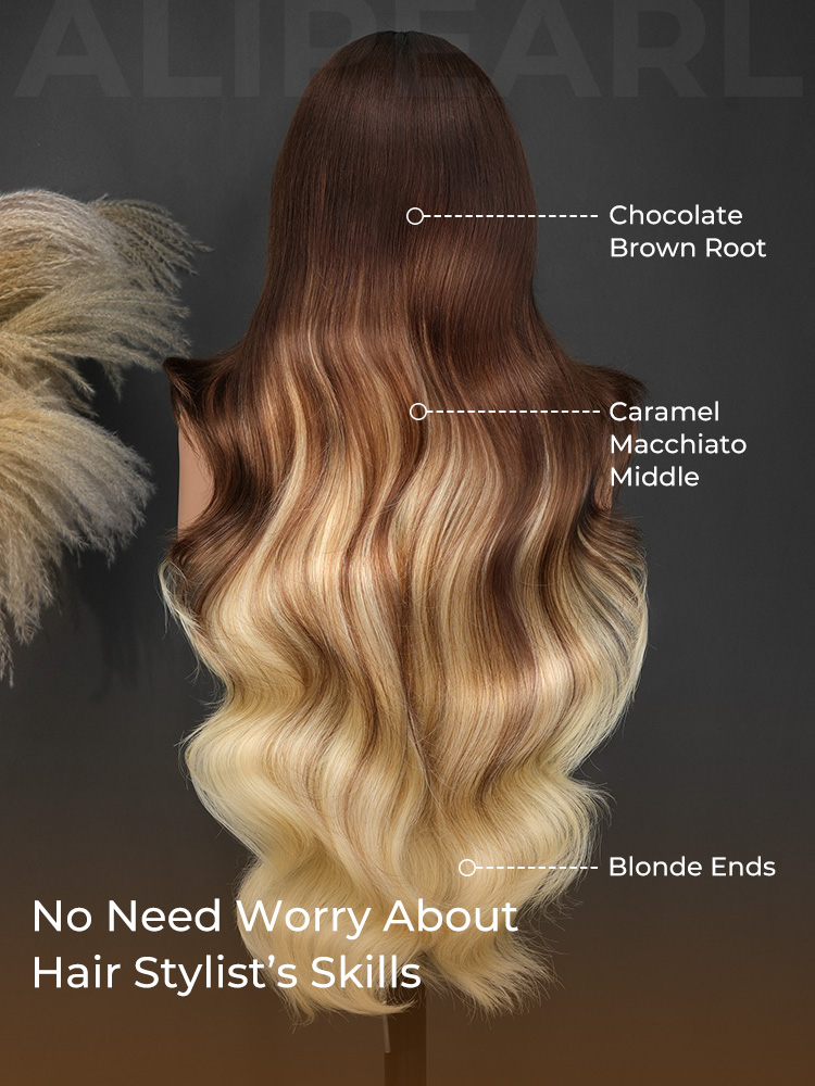 Pre-Styled 13*6 Transparent Lace Wigs