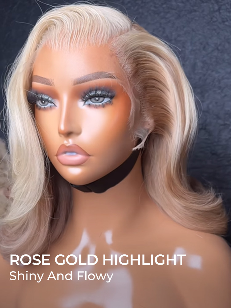 Special Rose Gold Wigs