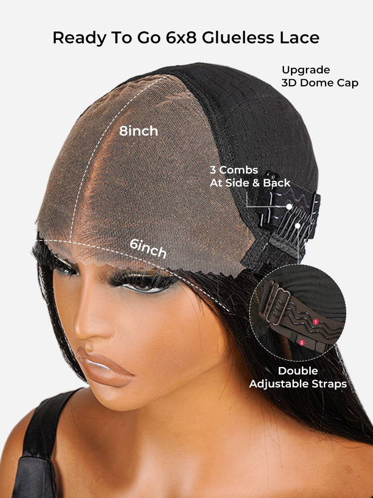 ready to go 5x7 lace front wig