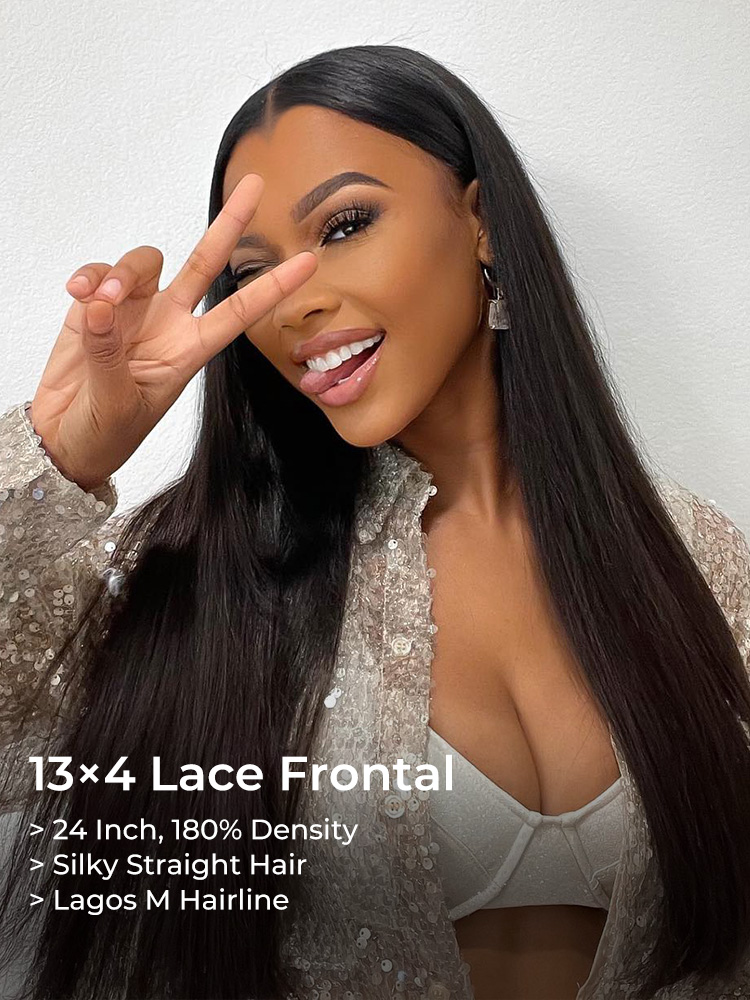 Straight Large Lace Frontal Wig