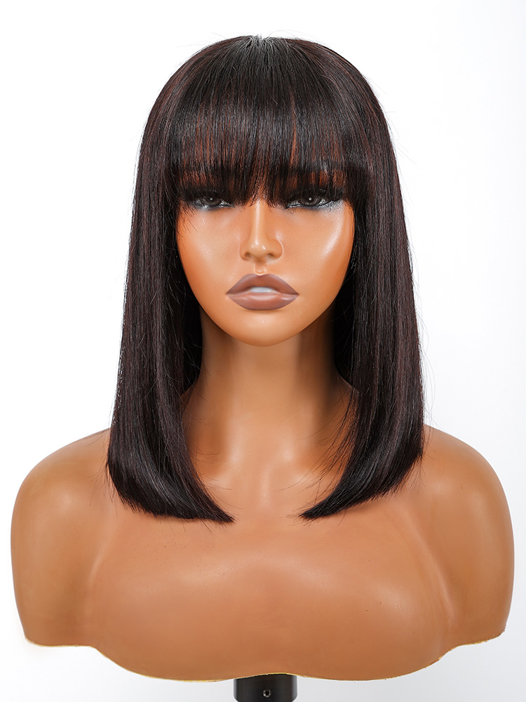 Bob Wig With Bangs