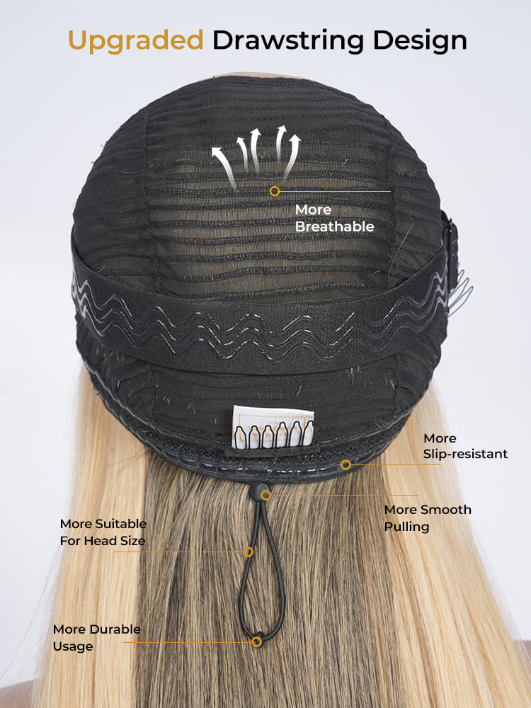 Drawstring wig