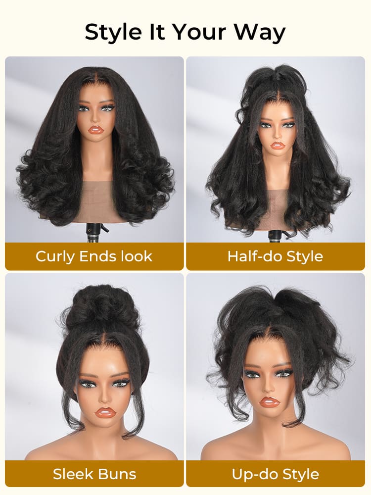 Versatile Styling Wig