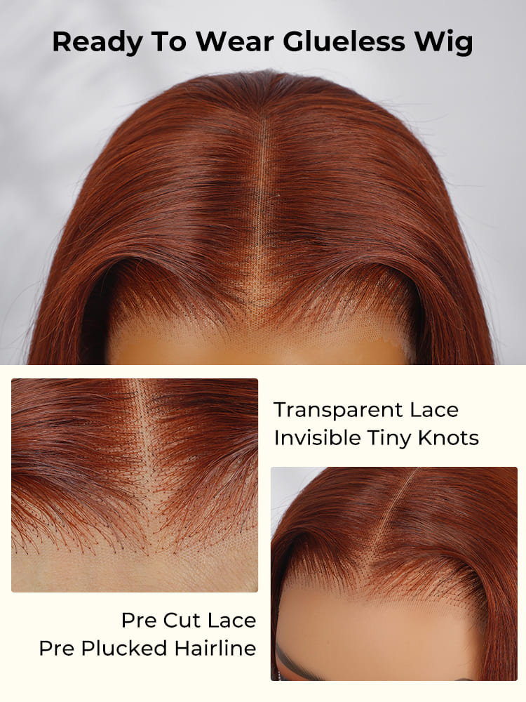 ready to wear glueless wig