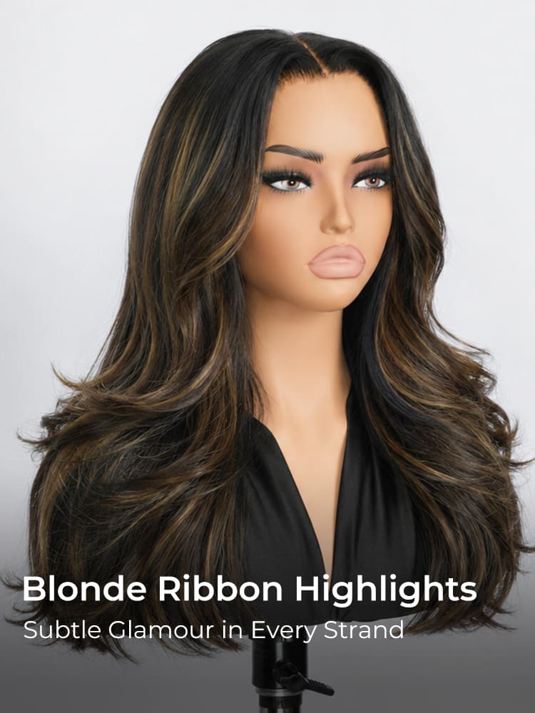 6x8 lace closure wig with layers