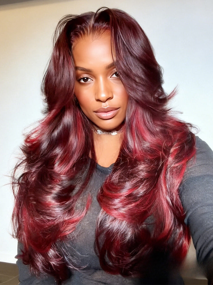 soft layers body wave wig