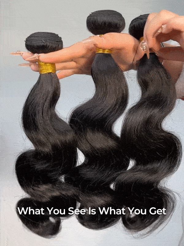 Brazilian hair body wave bundles