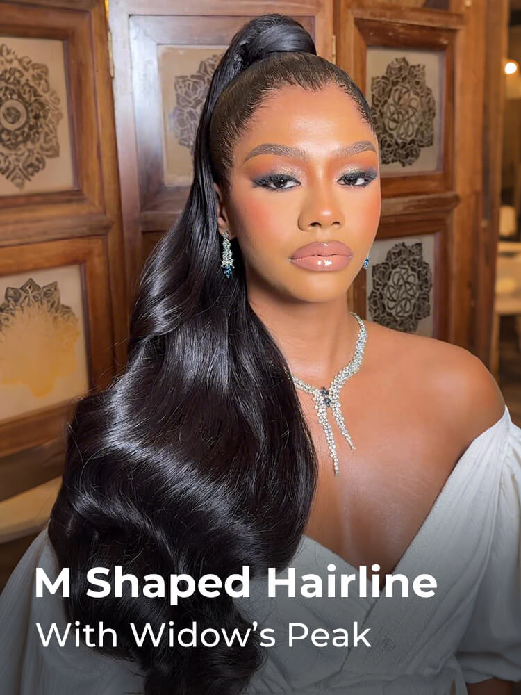 360 lace straight wig