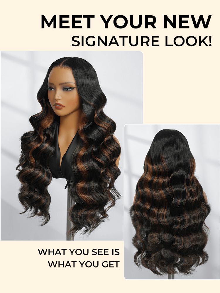 Auburn Highlight 13x4 HD Lace Front Wig