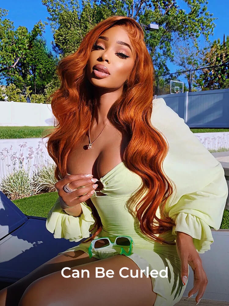 wigs human hair can be curled