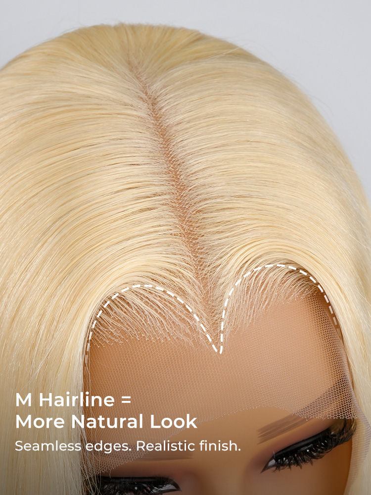 pre plucked m hairline