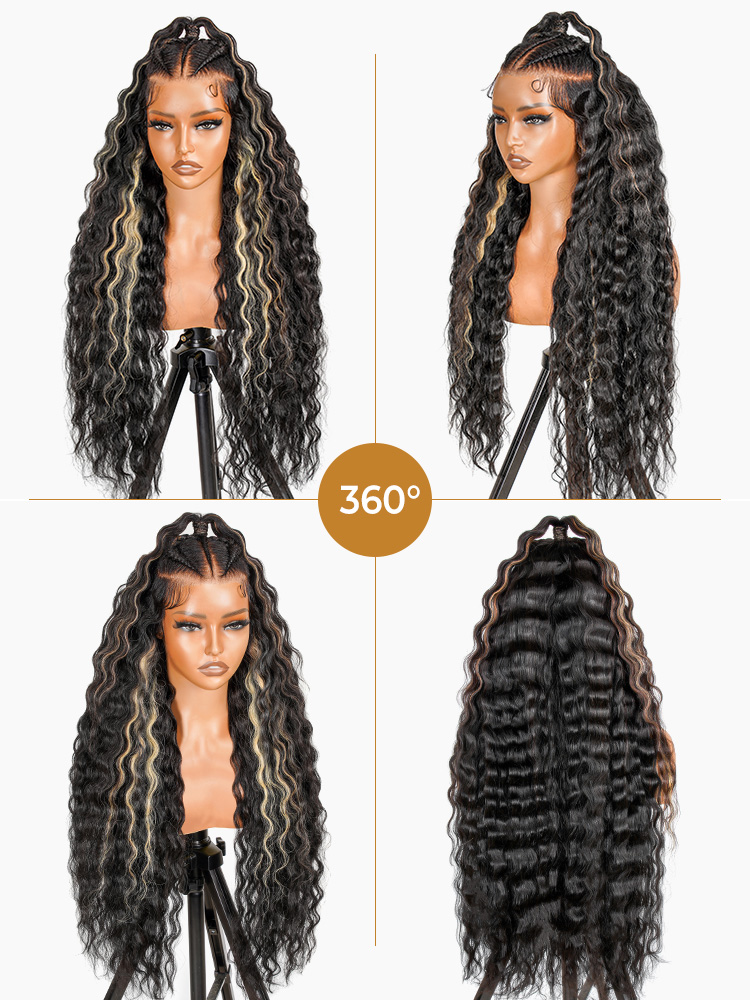 Loose Deep Wave Braided Wig