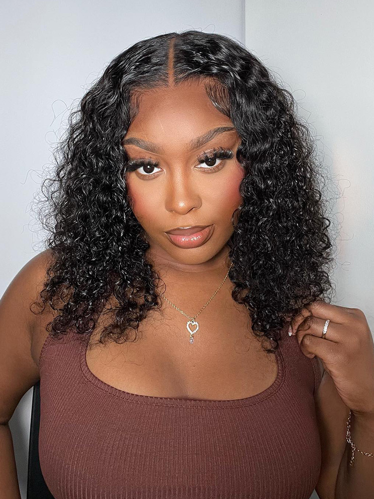 Short Curly Lace Wig