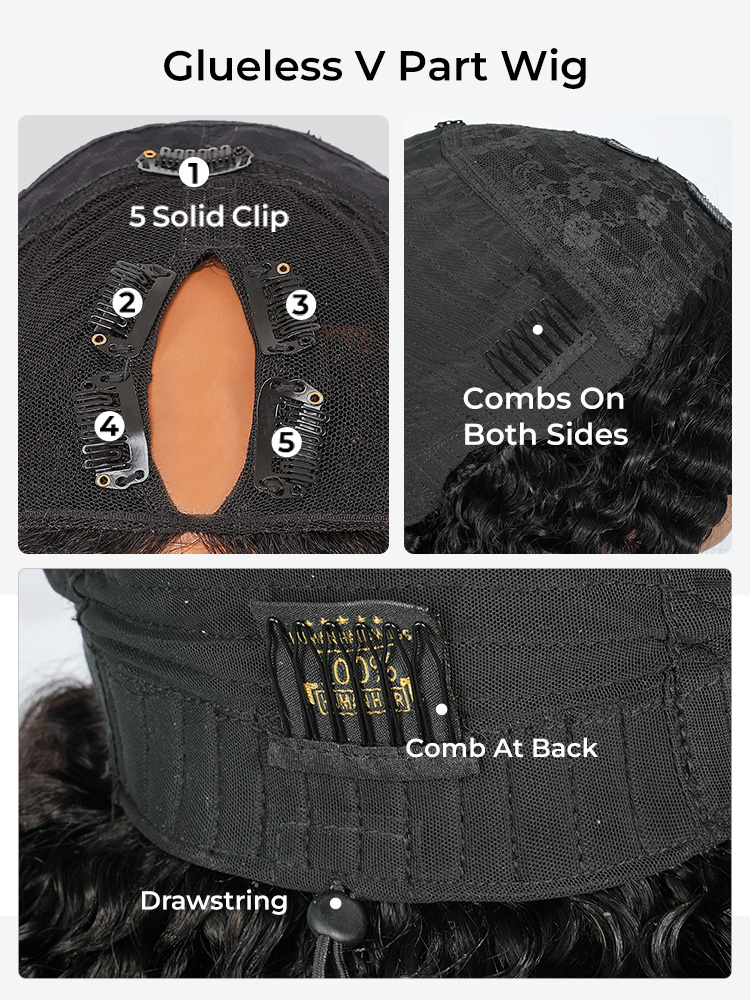 Fluffy Upgrade U Part Wig