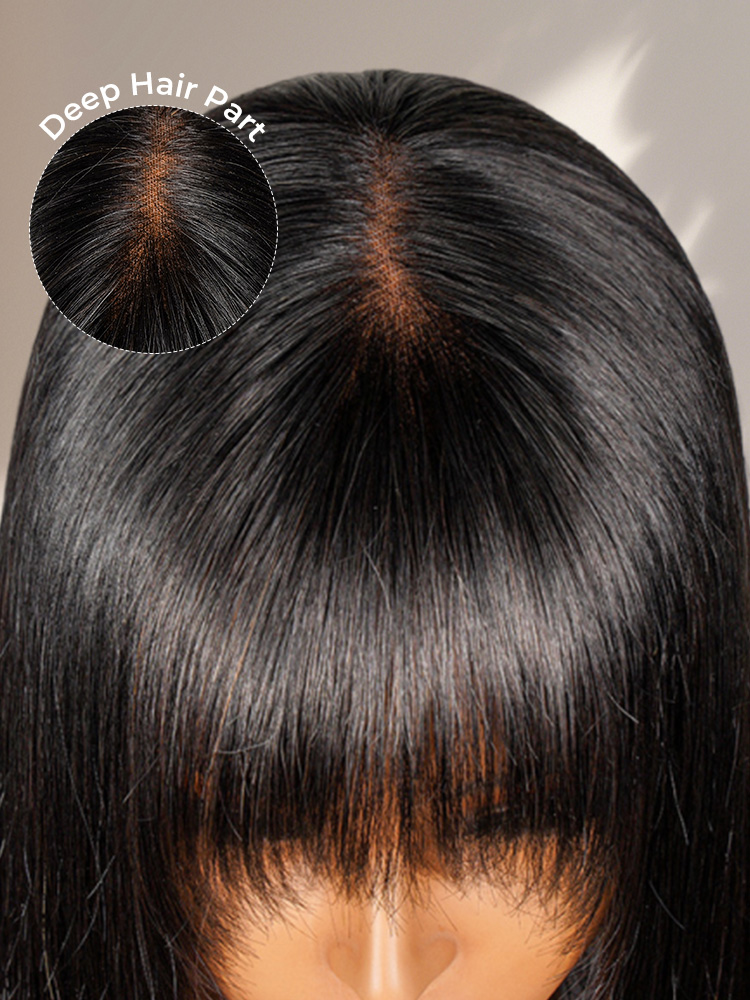 Layered Cut Straight Lace Wig