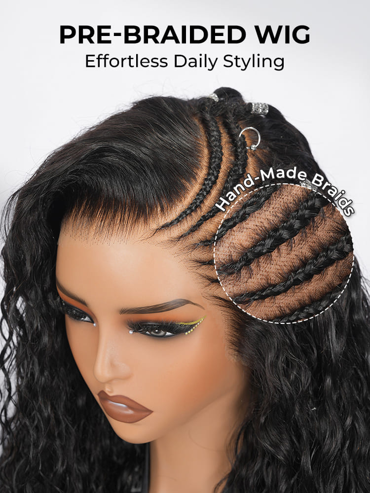 Pre-Braided Wig