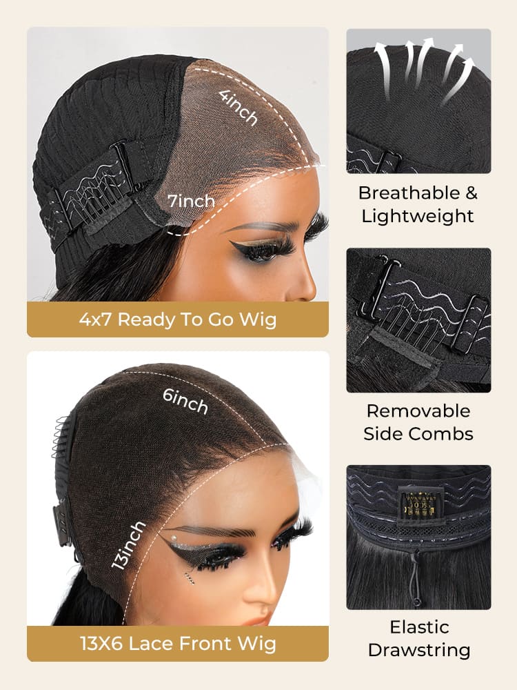 4x7 lace closure 13x6 lace frontal