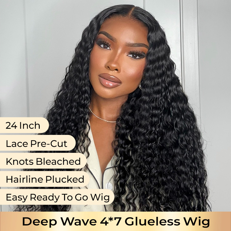 Deep Wave 4*7 Wig