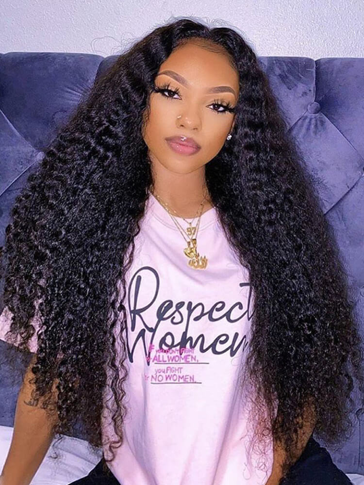 Human Hair V Part Wig