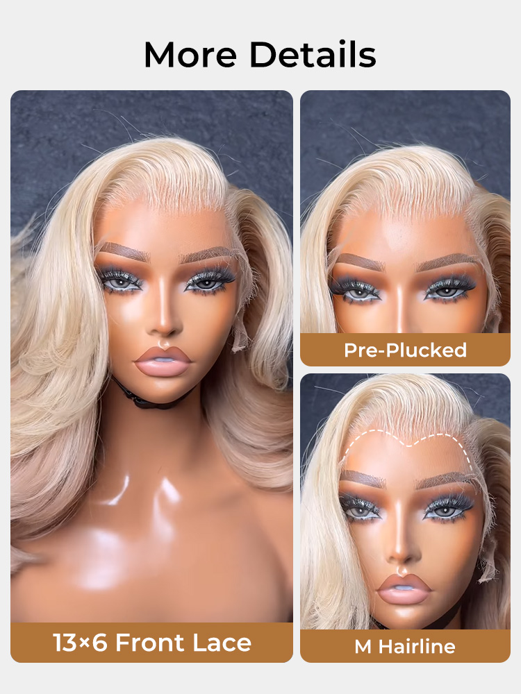 M Hairline Highlight Wigs