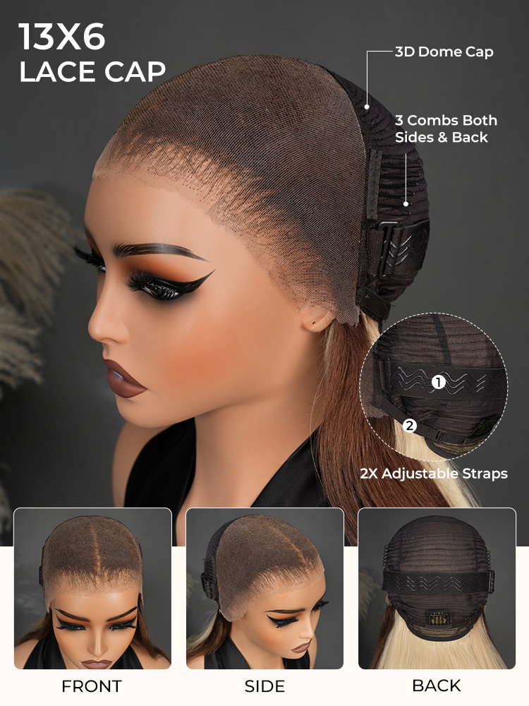 13*6 Large Lace Frontal Wigs