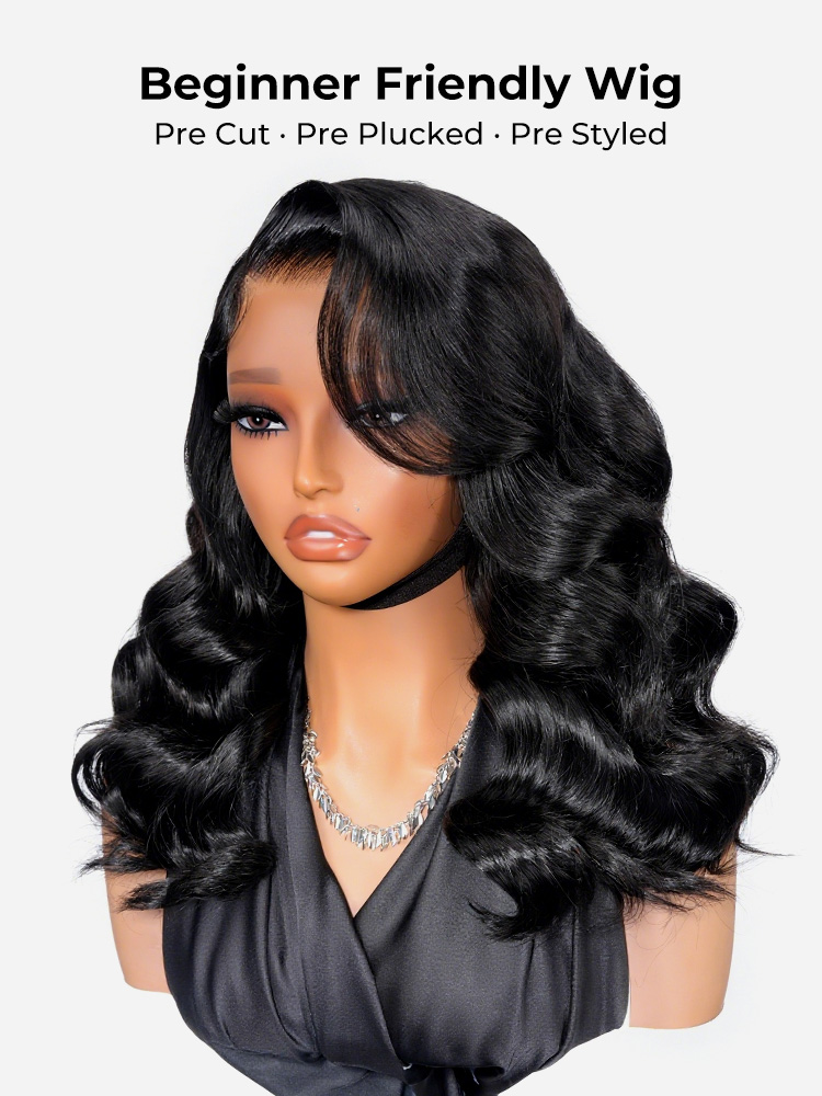 beginner friendly glueless wig