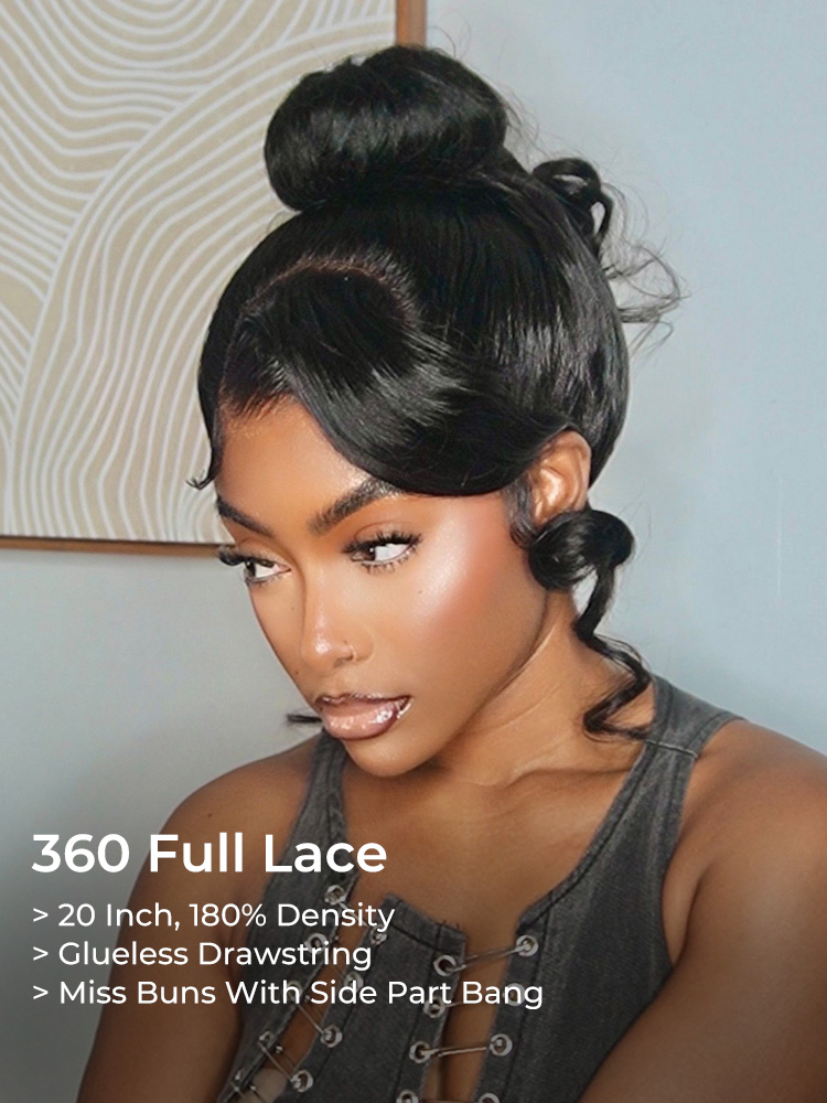 360 Full Lace Drastring Wig