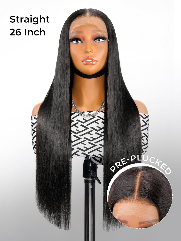 Straight Free-Parting Lace Wig