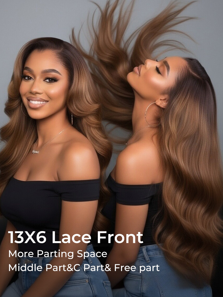 Pre-Plucked Lagos Hairline Lace Frontal Wig 