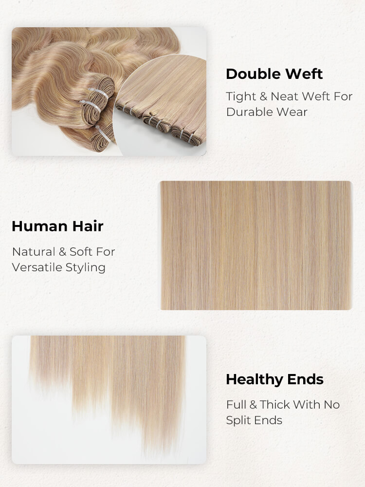 P18/613 Balayage Versatile Body Wave Straight Bundles
