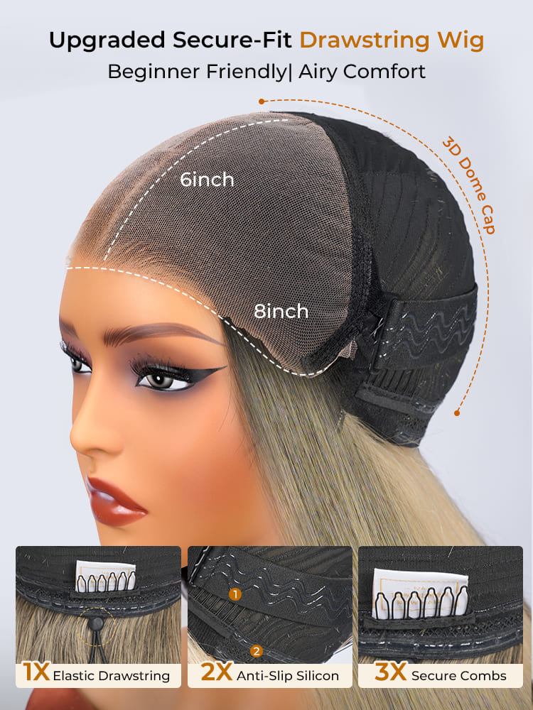 6x8 HD lace closure wig