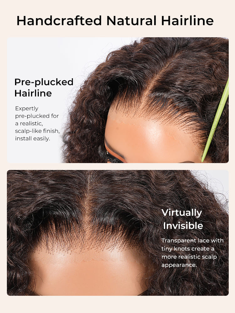pre plucked natural hairline