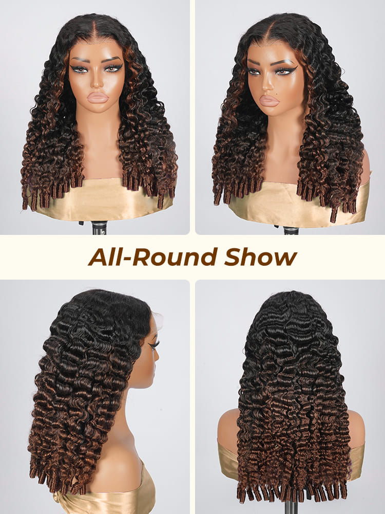 Ombre brown wig