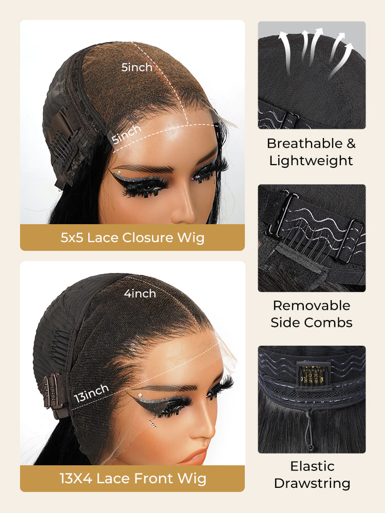 5x5 lace closure 13x4 lace frontal