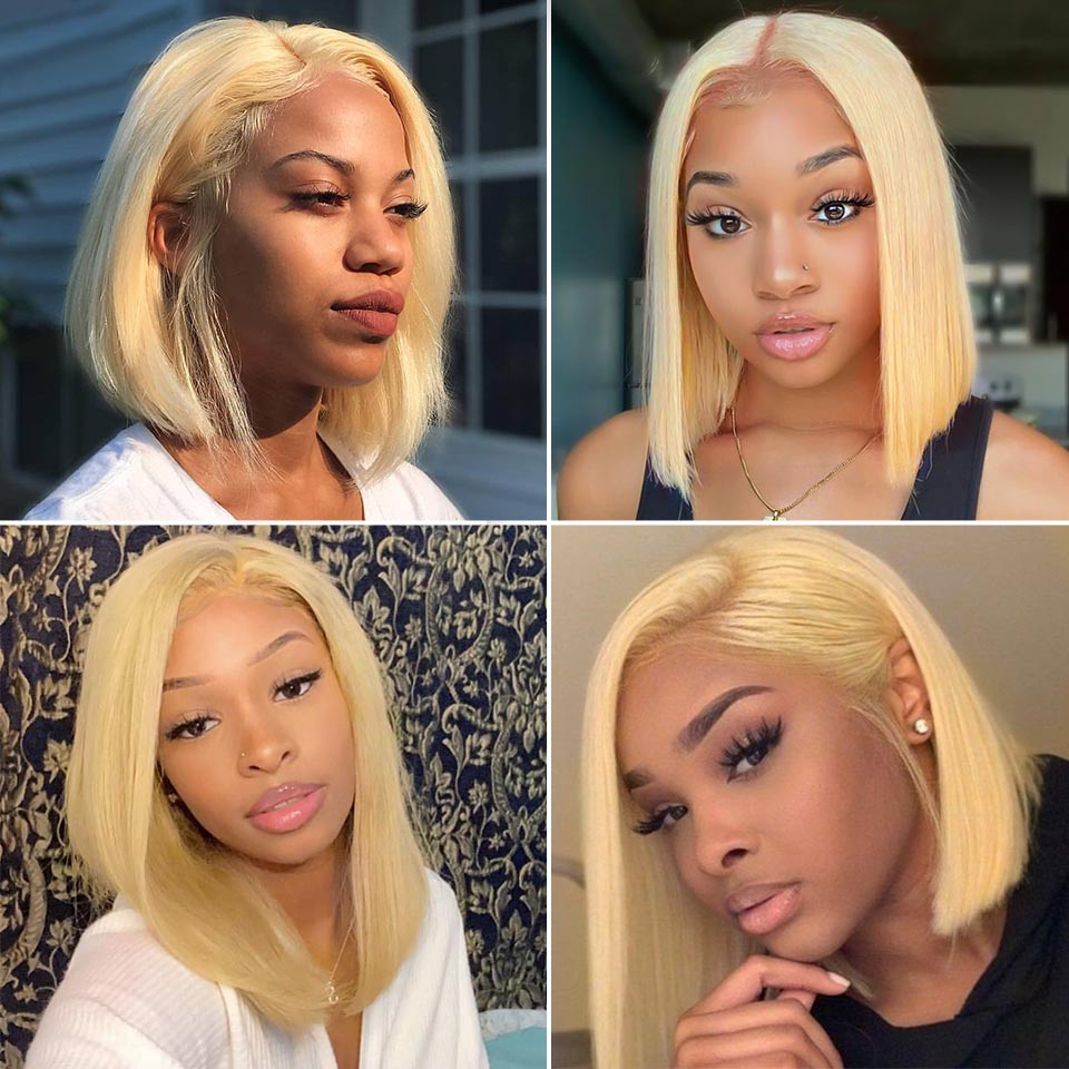 blonde bob wig