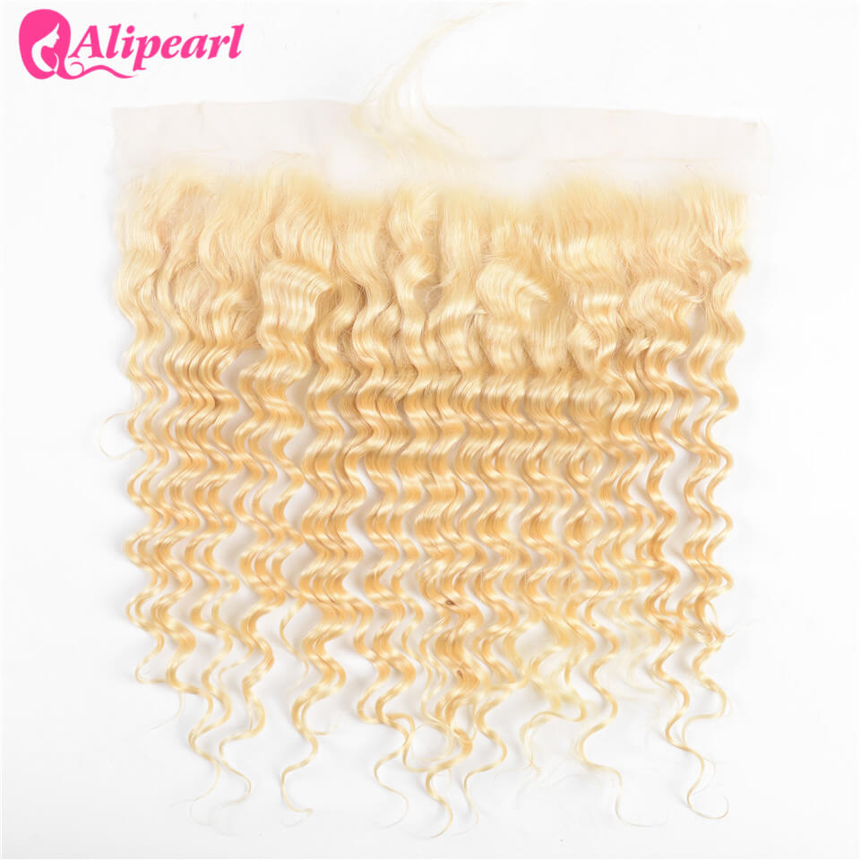 blonde ear to ear frontal