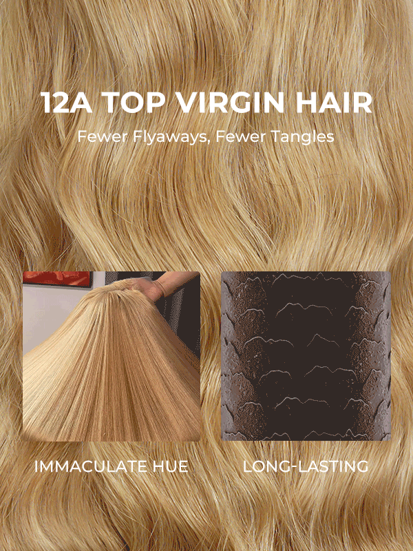 Blonde Highlight lace front Wig 