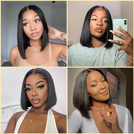 5*5 Lace Closure Bob wig