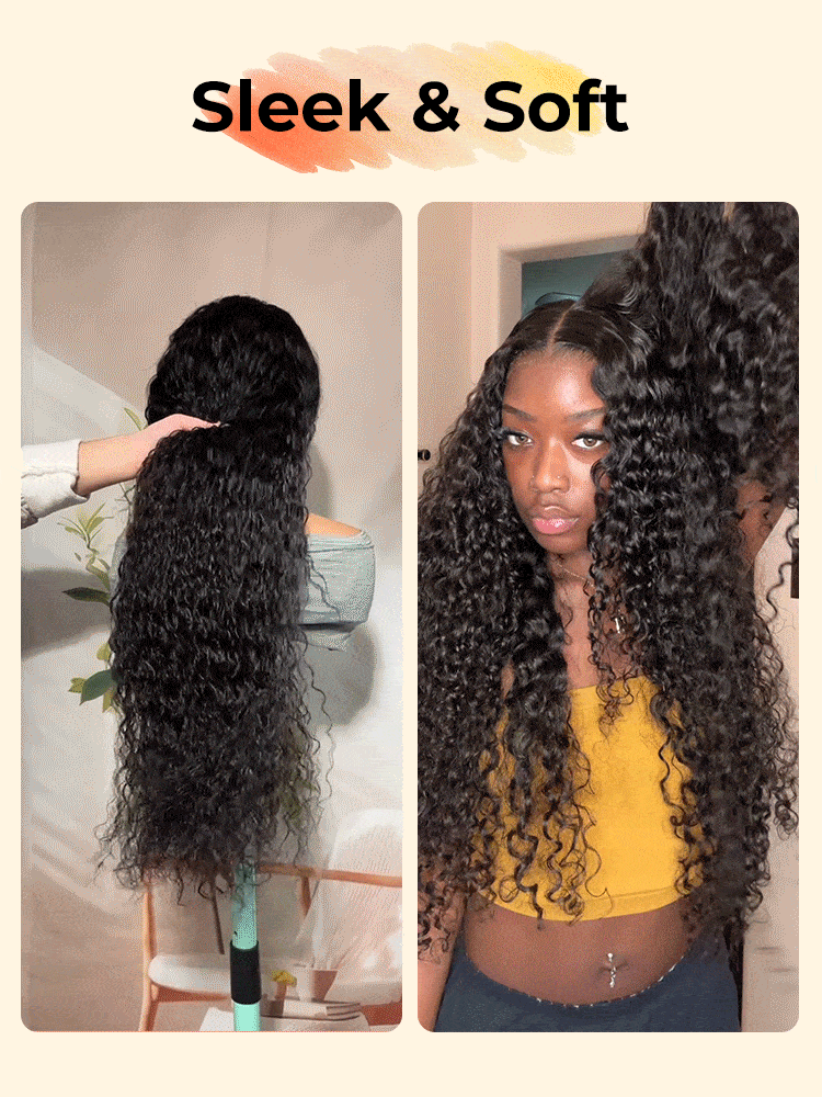Pre-Plucked Natural Wave Affordable Wig 