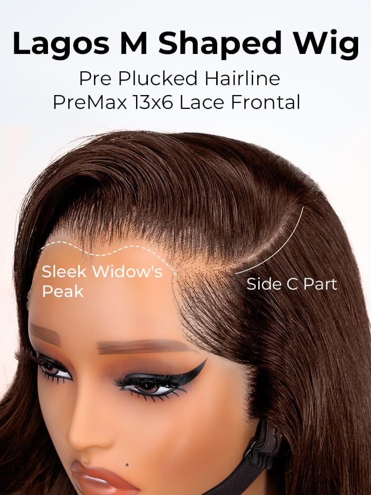 m hairline with widow's peak