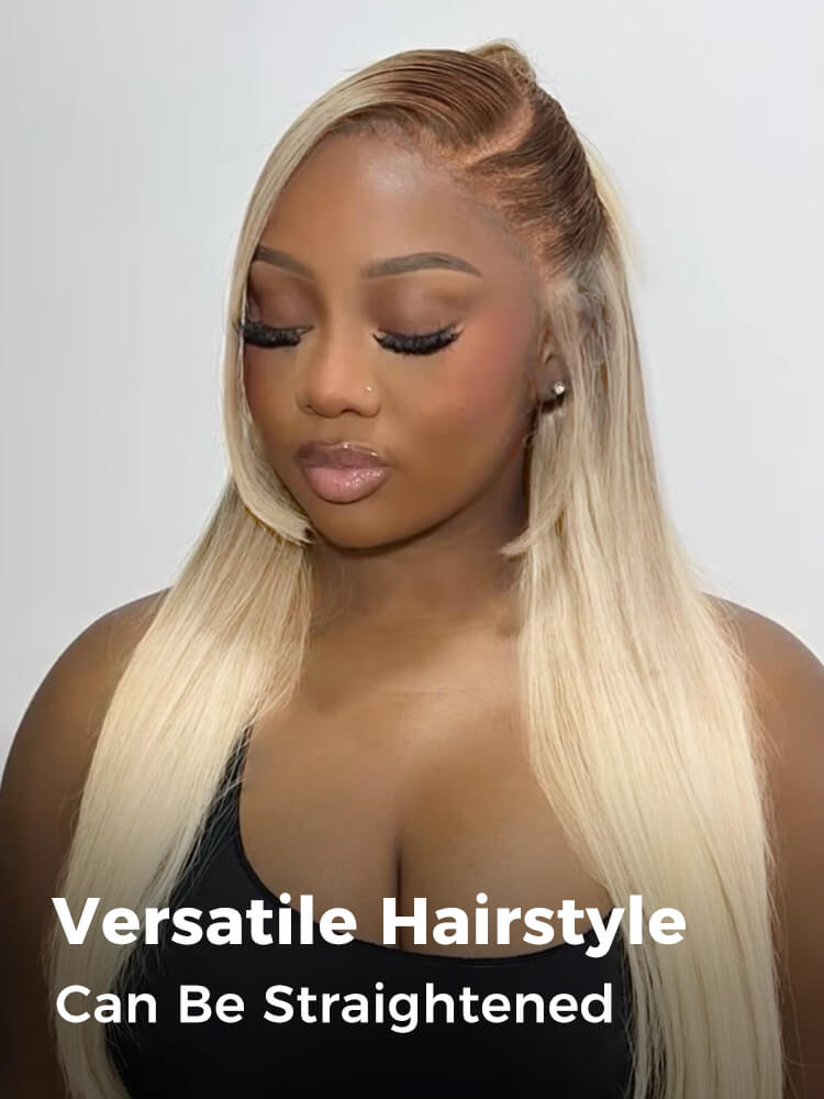 side part lace front wig