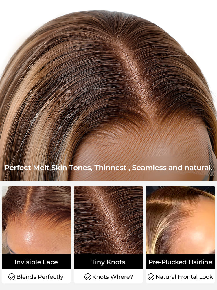 honey blonde hd lace frontal wig