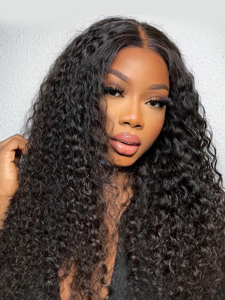 deep wave U part wig